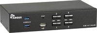 Inter-Tech IPC Kvm Switch As-41Hus HDMI 4Ka60Hz - Kvm switch - 4-port
