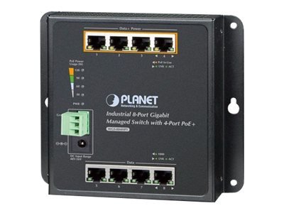 Planet WGS-804HPT - Gestito - Gigabit Ethernet (10/100/1000) - Full duplex - Supporto Power over Eth