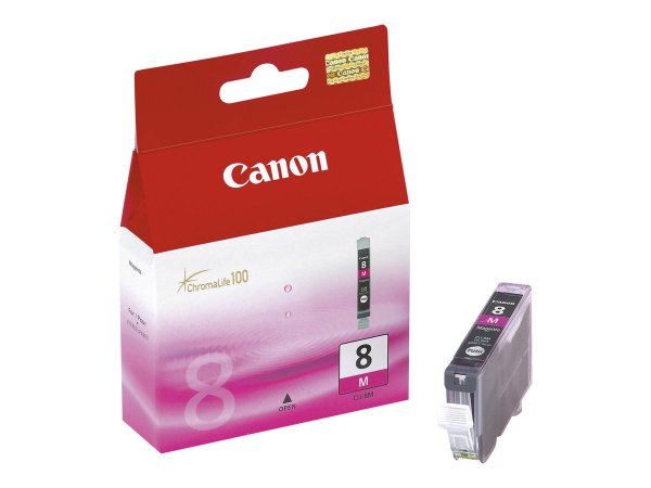 Canon Cartuccia d'inchiostro magenta CLI-8M - Inchiostro a base di pigmento - 565 pagine - 1 pz