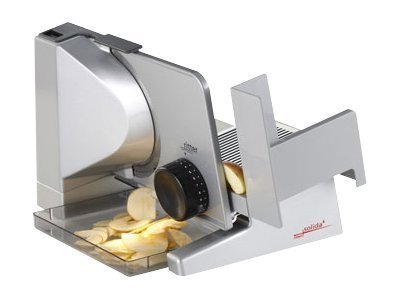 ritter solida 4 Allesschneider mit ECO-Motor Vollmetallausführung schräg gestellt