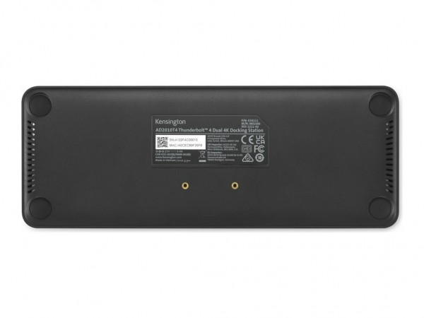 Kensington Docking station SD5760T Thunderbolt 4 doppio 4K con Power Delivery da 96 W - Cablato - Th