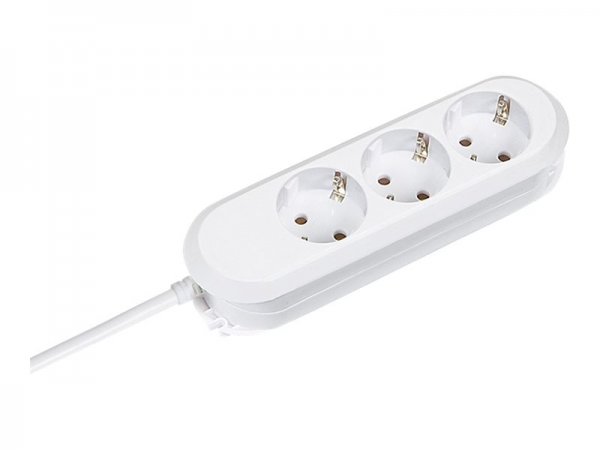 Bachmann 387.270 - 1,5 m - Bianco - 3 presa(e) AC - Bianco - 56 x 185 x 41 mm