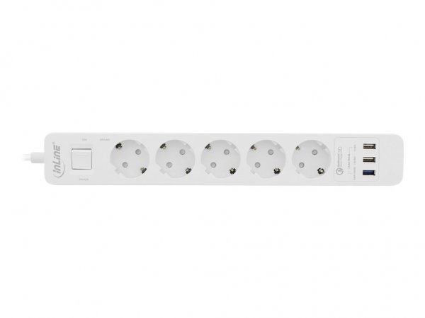 InLine Power strip - AC 220-250 V