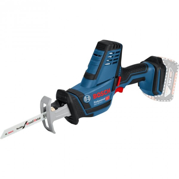 Bosch GSA 18 V-LI C Professional - Nero - Blu - Rosso - 2,1 cm - 20 cm - 10 cm - 93 dB - 82 dB