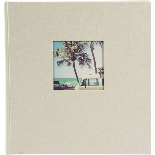 Goldbuch Bella Vista sandgrau 30x31 100 weiße Seit