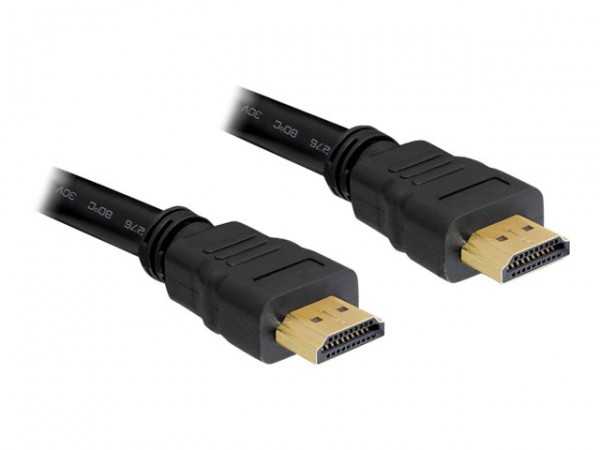 Delock HDMI Ethernet Kabel - Cavo - Digitale/display/video