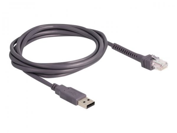 Delock RJ50> USB 2.0 Typ-A Barcodescanner Kabel - Cavo - Digitale/dati