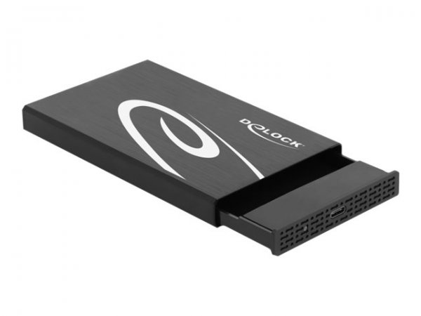 Delock Custodia esterna per HDD / SSD SATA da 2.5? con SuperSpeed USB 10 Gbps (USB 3.1 Gen 2) - Box