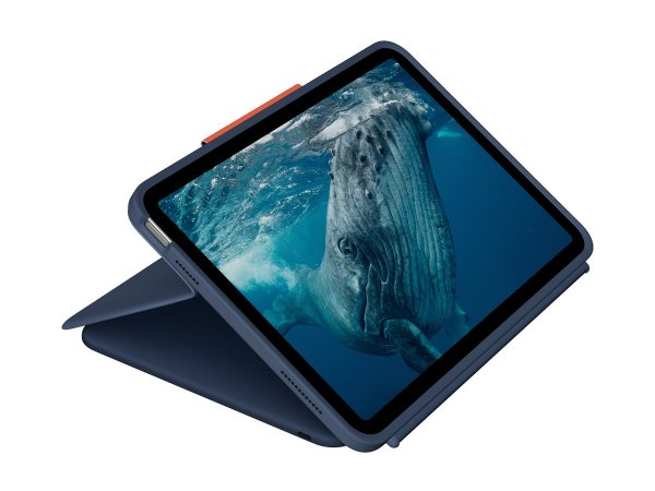 Logitech Rugged Combo 4c Touch CLASSIC BLUE CH - Tastiera - QWERTZ