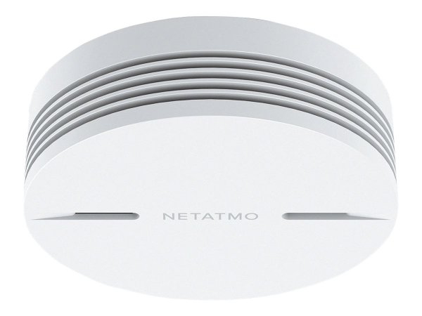 Netatmo NSA-DE - Rilevatore di riflesso fotoelettrico - Bianco - 85 dB - Montato su superficie - Pla