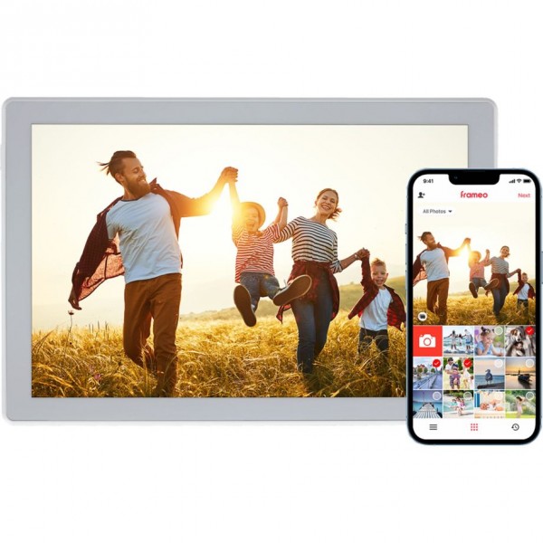 Rollei Smart Frame WiFi 100 tragbar weiss 30295 - Lettore mp3 - 8 GB