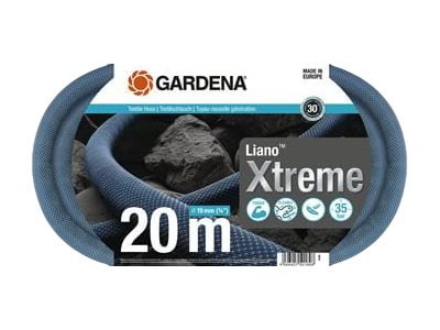 Gardena Liano - 20 m - Sul suolo - Nero - Grigio - Cloruro di polivinile (PVC) - Tessile - 35 bar -