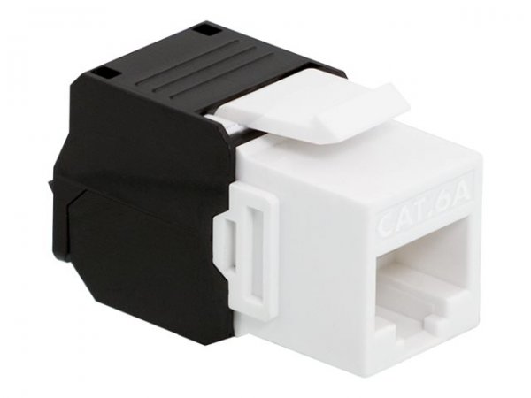LogiLink NK4066 - Piatto - Nero - Bianco - RJ-45 - RJ-45 - Femmina - Femmina