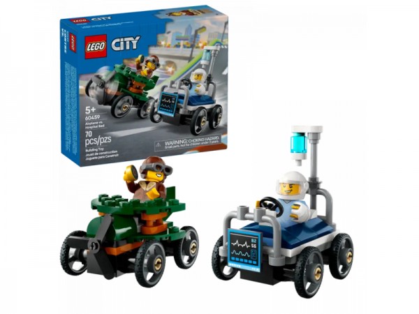 LEGO 60459 City Flugzeug vs. Krankenhausbett
