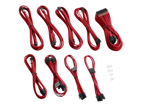 cablemod CM-PRTS-FKIT-NKR-R - Rosso - 260 mm - 180 mm - 65 mm - 1,1 kg - Scatola