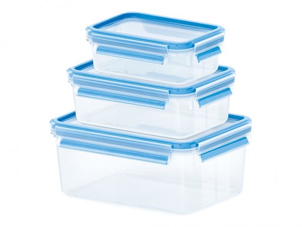 EMSA 508566 - Set - Rettangolare - Trasparente - Elastomero Termoplastico (TPE) - Germania - 167 mm