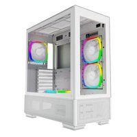 MONTECH Sky TWO - Midi Tower - PC - Bianco - ATX - micro ATX - Gaming - Multi