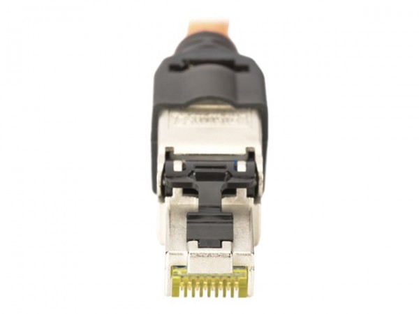 DIGITUS spina RJ45 schermata per installazione su campo vuoto - RJ-45 - Acciaio inox - Cat6 - 1 A -