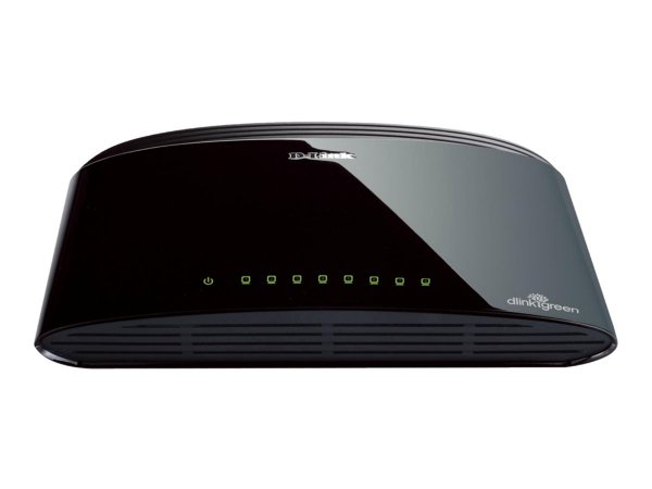 D-Link DES DES-1008D - Interruttore - 0,1 Gbps - 8-port 3 he - Esterno