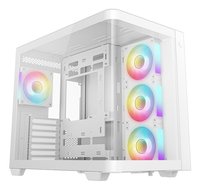 Deepcool CG530U 4F WH ATX Curved Glass Panoramic Case White - Torre - ATX