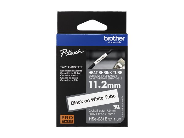 Brother HSE-231E - Bianco - Cina - Brother - 69 mm - 155 mm - 18 mm