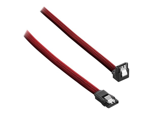 cablemod CM-CAB-RSAT-N30KBR-R - 0,3 m - SATA III - Femmina/Femmina - Rosso - Dritto - Destra