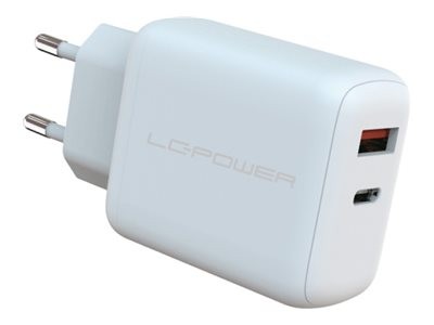 LC-Power USB Ladegerät 45W LC-GaN-45 1xUSB-C 1xUSB-A