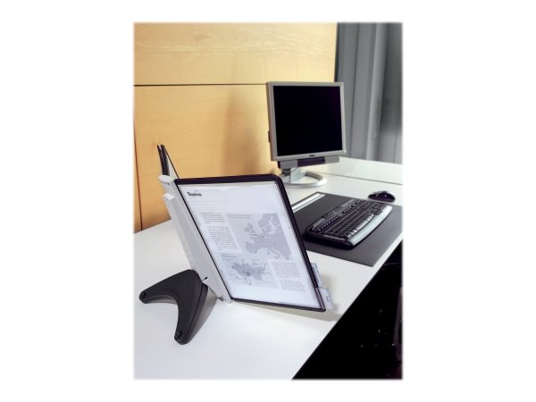 Durable Sichttafelständer Sherpa Soho 5 554001 DIN A4 schwarz - Bürokleinmaterial - A4