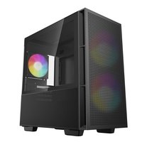 Deepcool CH360 Tower Micro ATX Sort - Torre - ATX