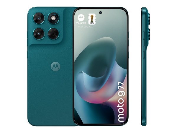 Motorola Mobility Moto g77 Shaded Spruce - Smartphone - 256 GB