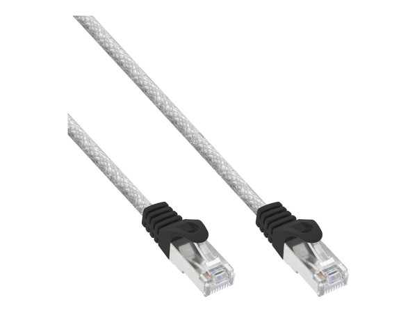 InLine Cavo patch Lan - SF/UTP - Cat.5e - trasparente - 25m