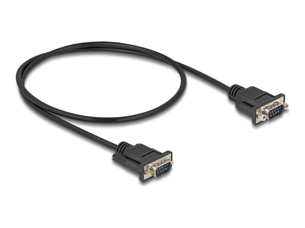 Delock Seriell Kabel RS-232 St zu mit St-Gehäuse - Cavo - Digitale/dati