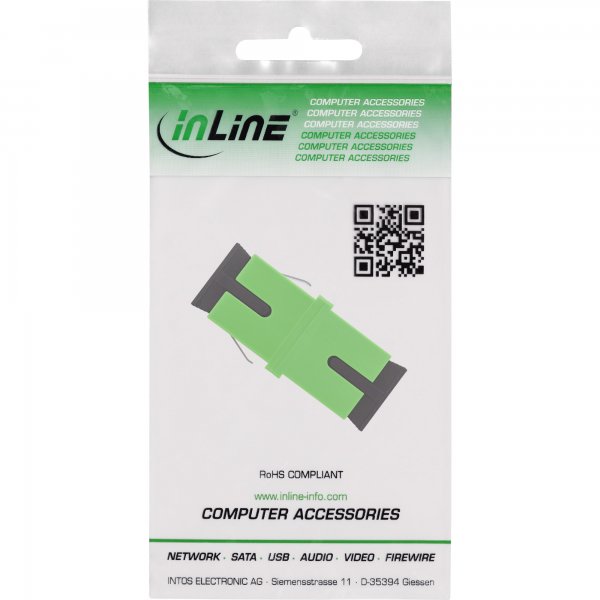 InLine Giunto in fibra ottica simplex SC/SC - monomodale