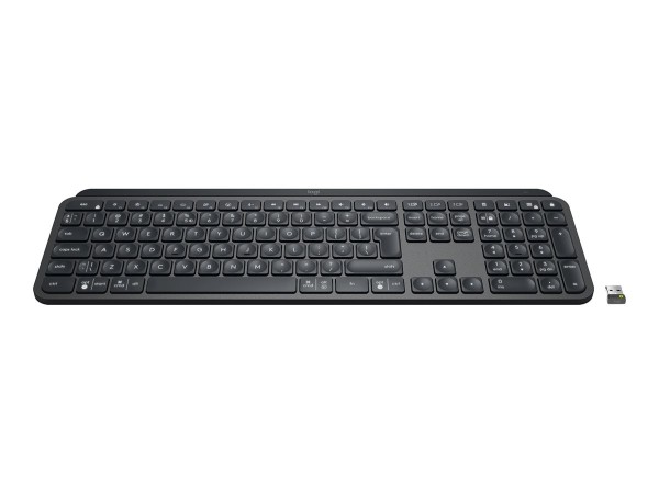 Logitech Master 920-010251 - Full-size (100%) - Wireless - Bluetooth - QWERTY - Grafite