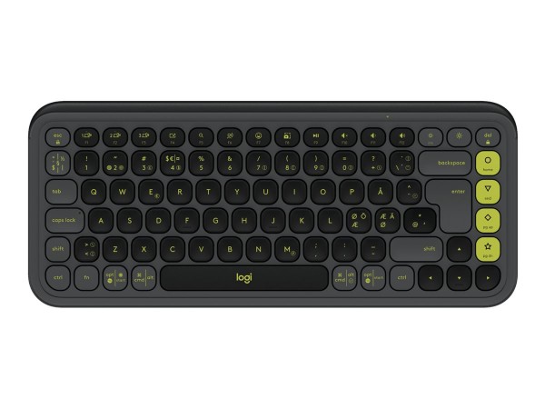 Logitech POP Icon Keys - Graphite - PAN - Tastiera - QWERTY