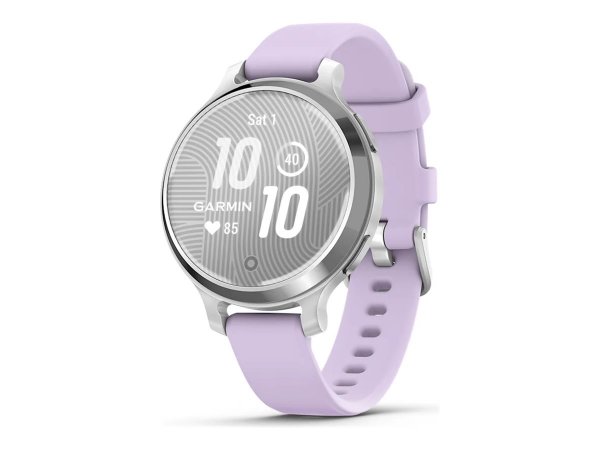 Garmin Lily 2 Active - Silber eloxiertes Aluminium