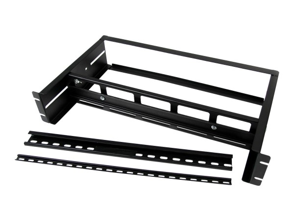StarTech.com Adjustable Rackmount DIN Rail Kit - Rackmount