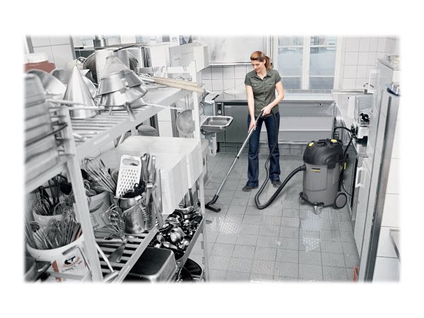 Kärcher NT 65/2 Ap - 2760 W - Aspiratore a cilindro - Secco e bagnato - Senza sacchetto - 65 L - Acq