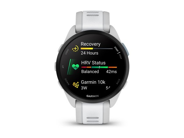 Garmin Forerunner 165 Dunstgrau/Steinweiß