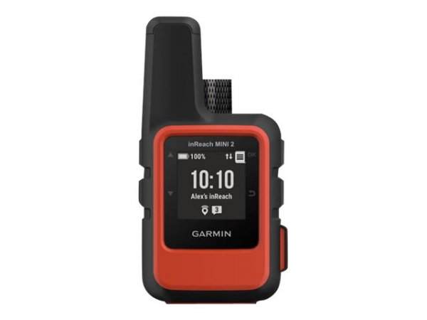 Garmin inReach Mini 2 - Personale - Nero - Rosso - IPX7 - 23 x 23 mm - 176 x 176 Pixel - Monocromati
