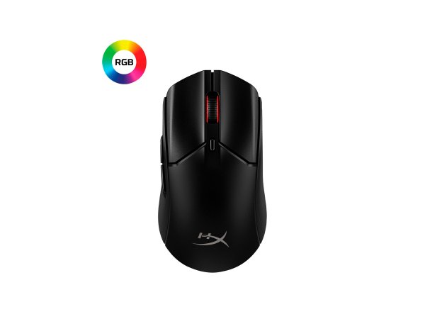 HyperX Pulsefire Haste 2 – Mouse da gaming wireless (nero) - Nero