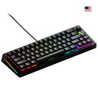Glorious PC Gaming Race GMMK 3 65% Custom Gaming-Tastatur - Pre-Built ANSI US Fox Switches - Tastier