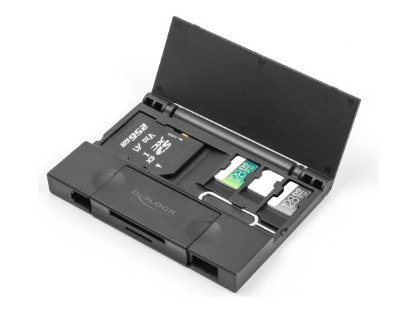 Delock Card USB 5Gbps Typ-C/Typ-A SD und Micro - Card-Reader - Micro SD