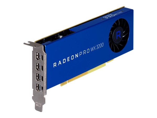 AMD Radeon Pro WX 3200 - Scheda grafica - PCI 4096 MB GDDR5