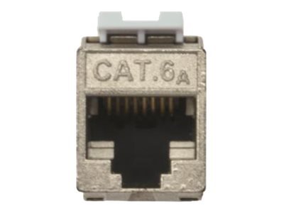 DIGITUS Modulo Keystone CAT 6A - schermato con gestione intelligente dei cavi - set (24 pezzi) - Arg
