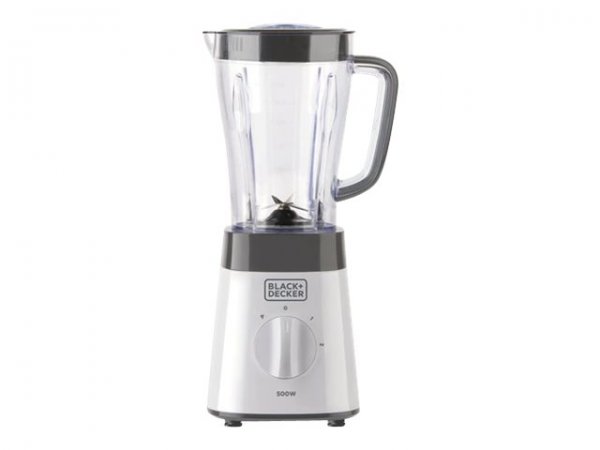 Black & Decker BXJB500E - Frullatore da tavolo - 1,5 L - 500 W - Bianco