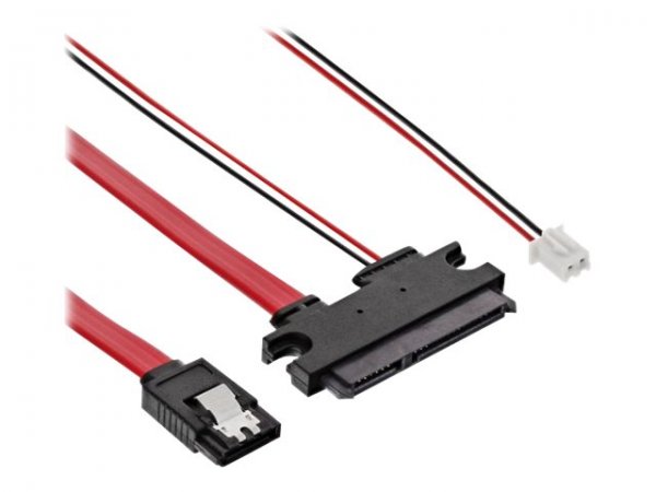 InLine Cavo di colleg. SATA 22pin dati e aliment. 1x 0,35mm F Banana Pi - 0,35m
