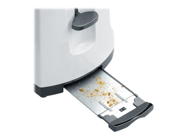 SEVERIN AT 2234 - 4 fetta/e - Grigio - Bianco - Acciaio inox - Pulsanti - Manopola - 1400 W - 185 mm