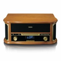 Lenco TCD-2571WD - Holz - 1 Deck s - 1 Disks - Giradischi - MP3
