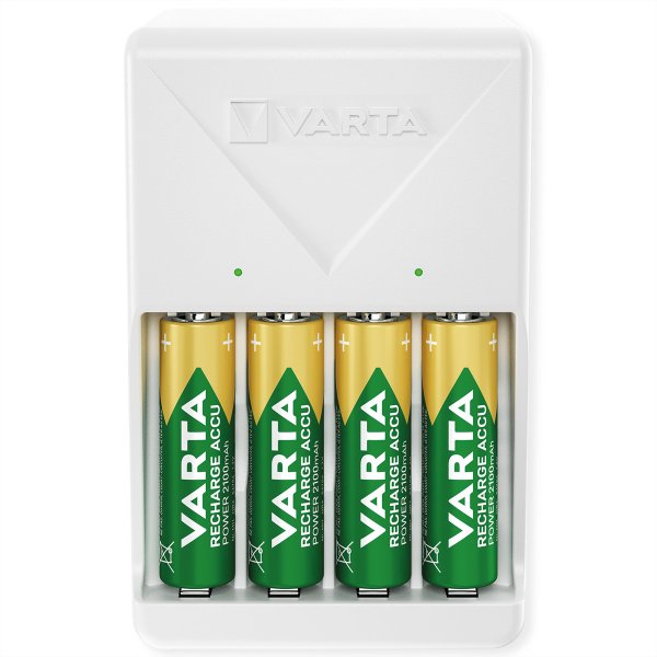 Varta 57657 101 451 - Nichel-Metallo Idruro (NiMH) - Cortocircuito - 4 pz - Batterie incluse